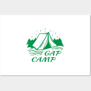 Gap camp Adventure lovers Posters and Art